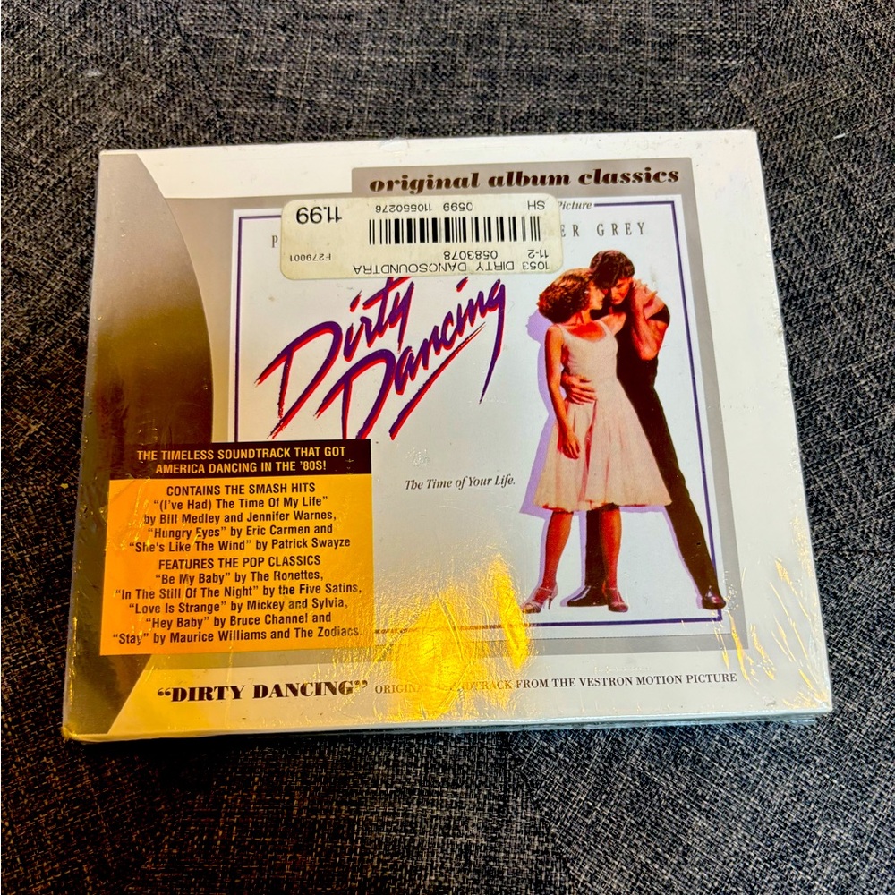 Vintage dirty dancing sound track sealed